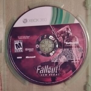 Fallout Las Vegas Xbox 360 Disc Only Manual Included